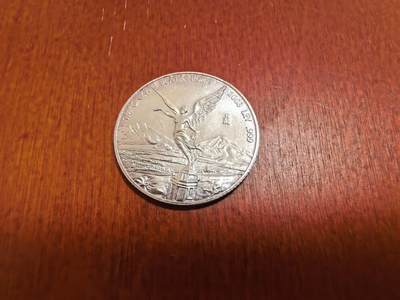 长老汇蛇年精选第七十场拍卖 - 2003墨西哥胜利女神1/4盎司银币，2.2万枚