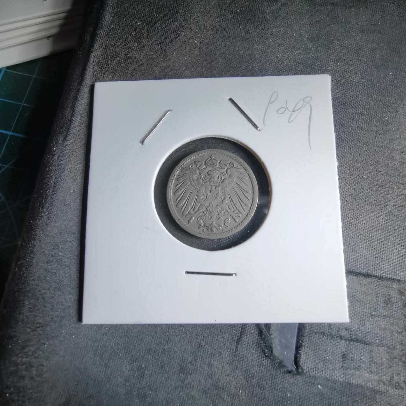 沼泽如烟--第890场 德国1907年5芬尼