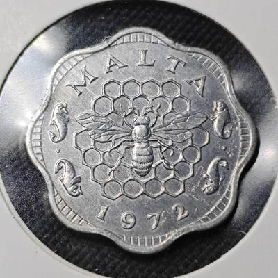 KK钱币收藏小铺  第364场  2月预留时间 周末发货 -  马耳他3米尔