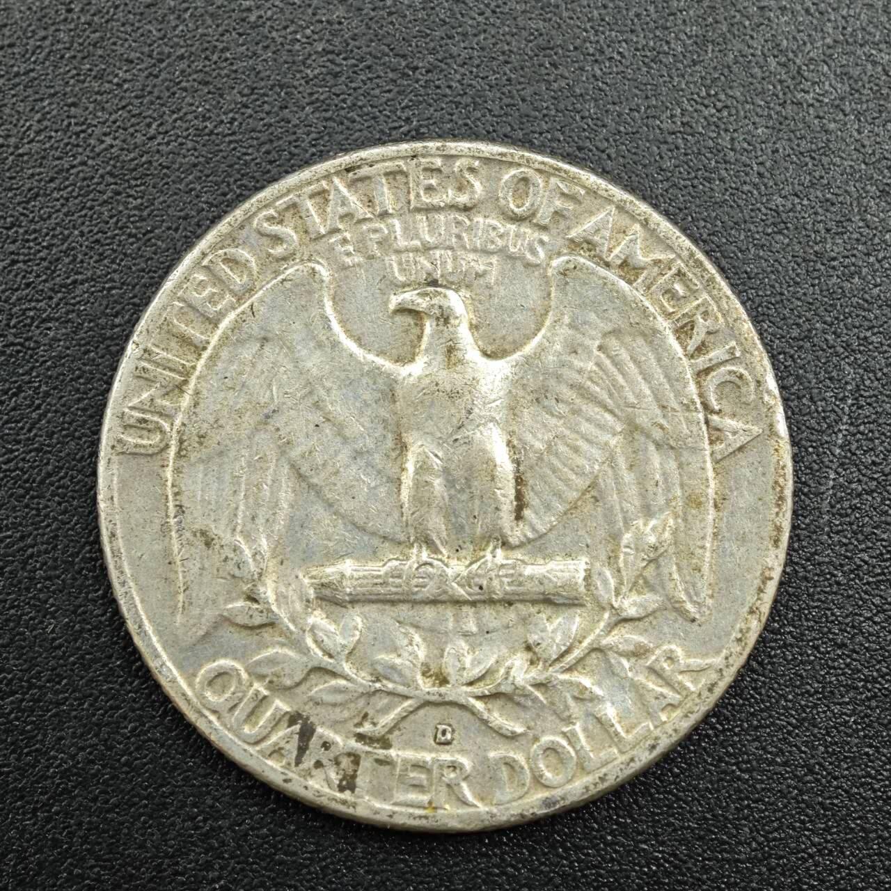 【淘币小摊】实时拍第七百八十七拍   银币套币场   满百包邮可预留二周 每周一统一发货   美国1958年25分银币