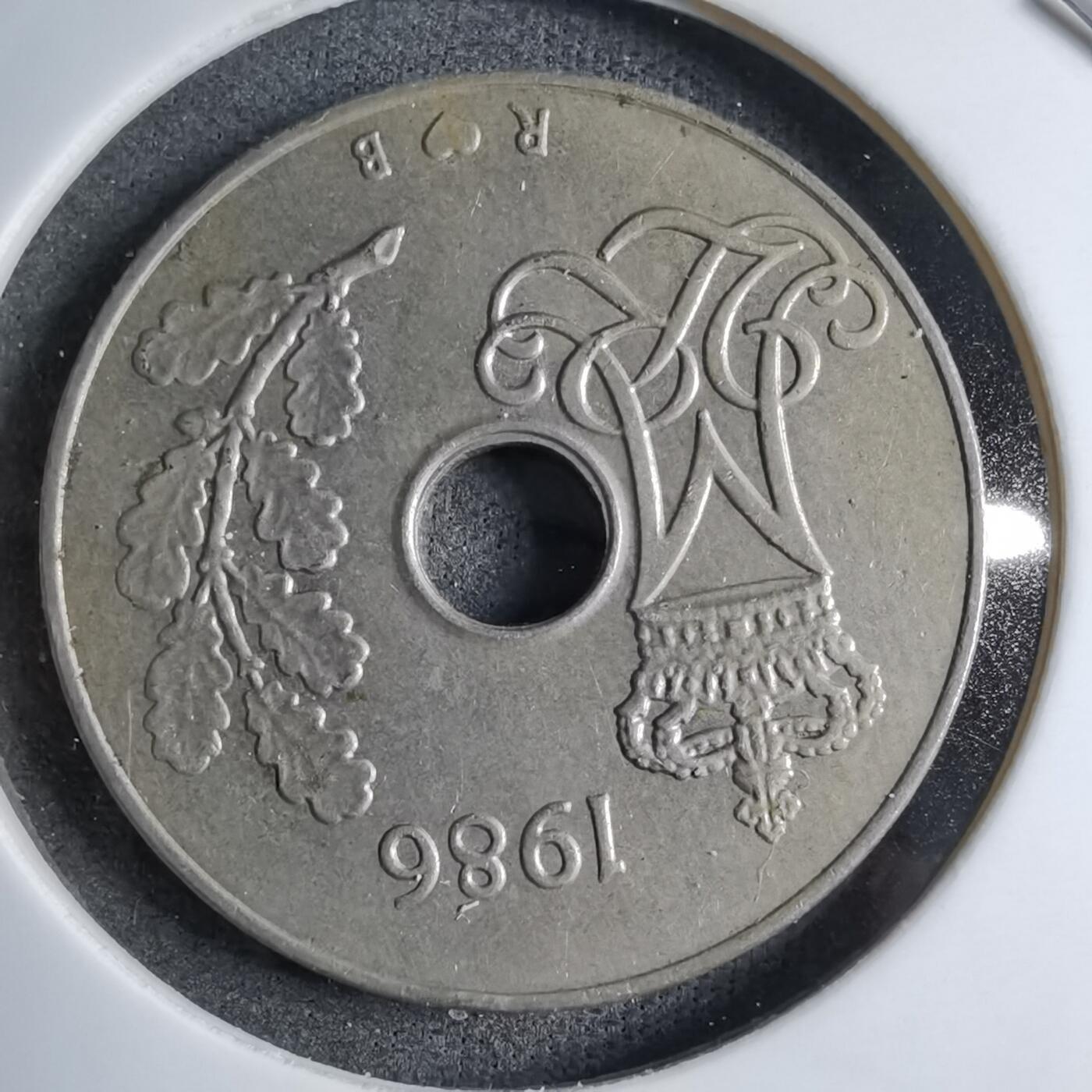 沼泽如烟--第890场 丹麦1986年25欧尔