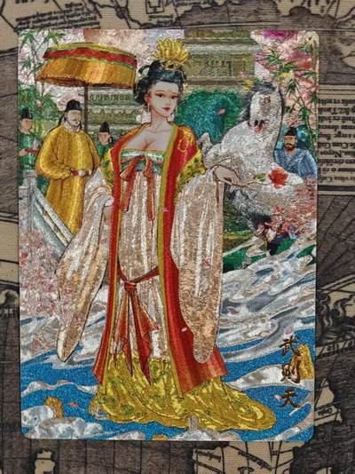 龙虎卡牌第六二场 百里霸场 （无佣金，周六结拍，欢迎送拍） - 粗闪卡 奇点 天下归心 双城-武则天