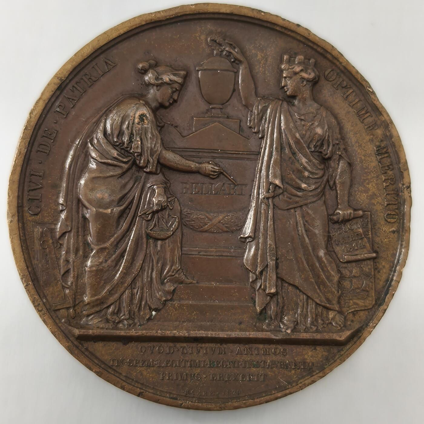 老蟹的宝藏🏴‍☠️ III 法国1829年铜章-51mm