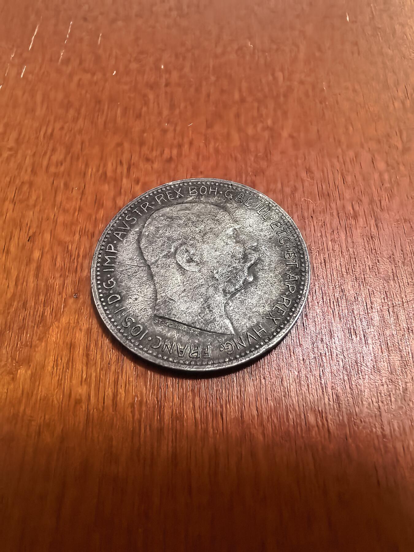 长老汇蛇年精选第七十场拍卖 1916奥地利约瑟夫一世1科罗纳银币，5克835银