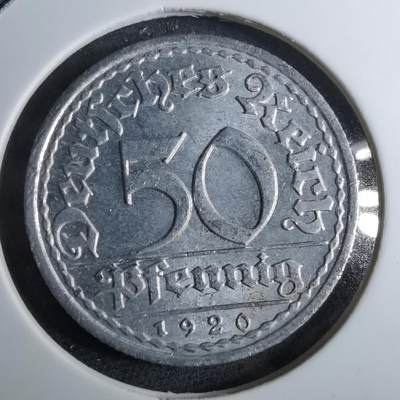 沼泽如烟--第891场 - 德国1920年50芬尼