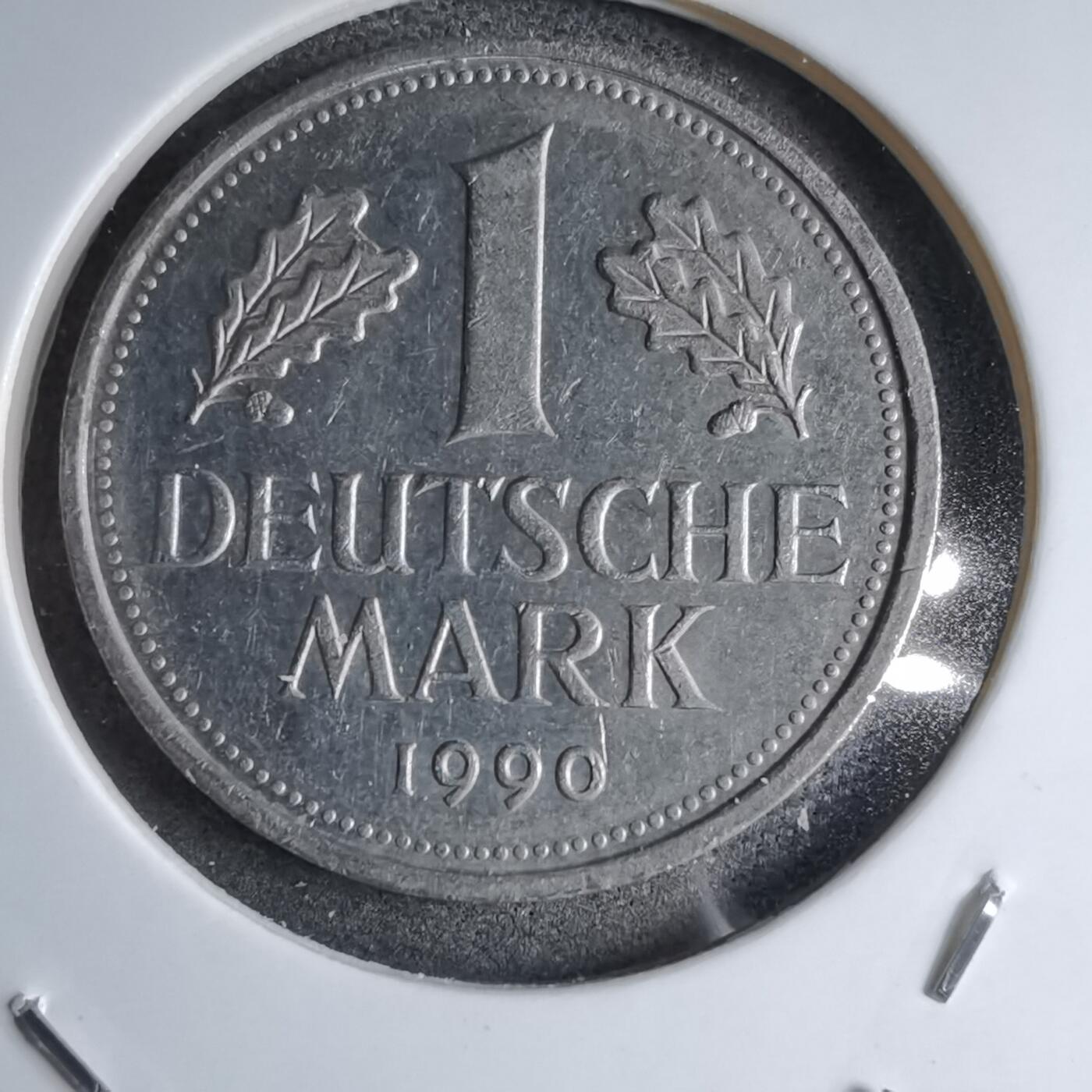 沼泽如烟--第890场 德国1990年1马克