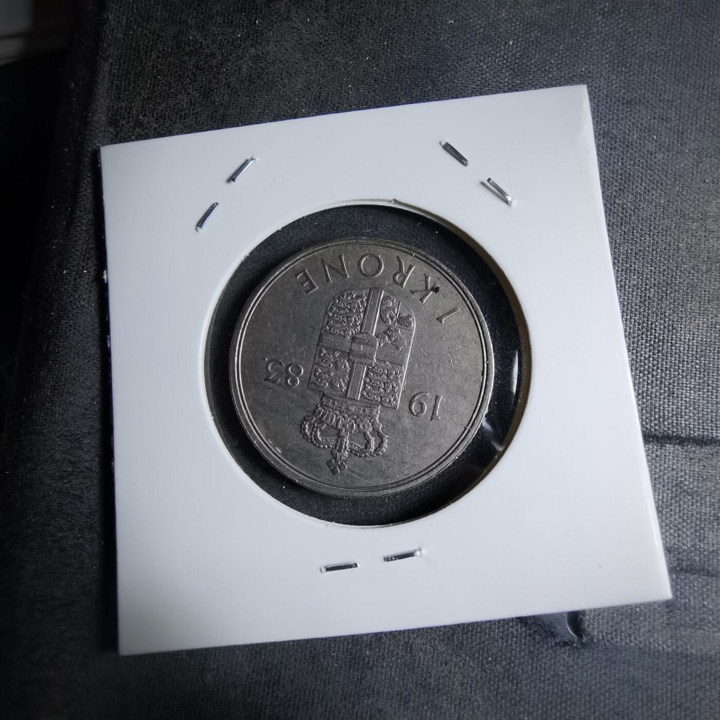 沼泽如烟--第890场 丹麦1983年1克朗