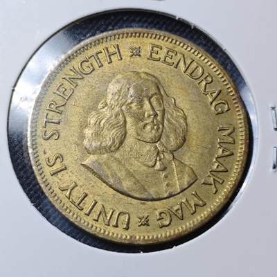 KK钱币收藏小铺  第364场  2月预留时间 周末发货 - 1961 南非1分铜币