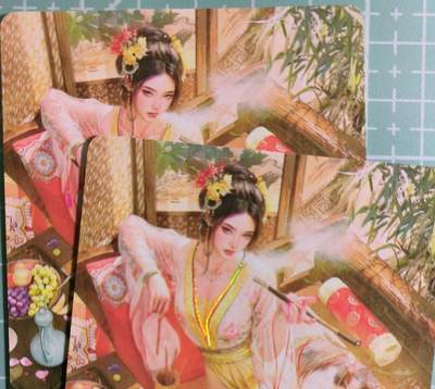 C先生卡牌 第15期 元集纪·刷子签·罐儿签·毒瘤签(持续收拍品中...) - 【幻彩】燎原×刷子《人间传》聘娘 双服饰