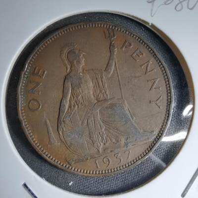 沼泽如烟--第890场 - 英国1937年1便士