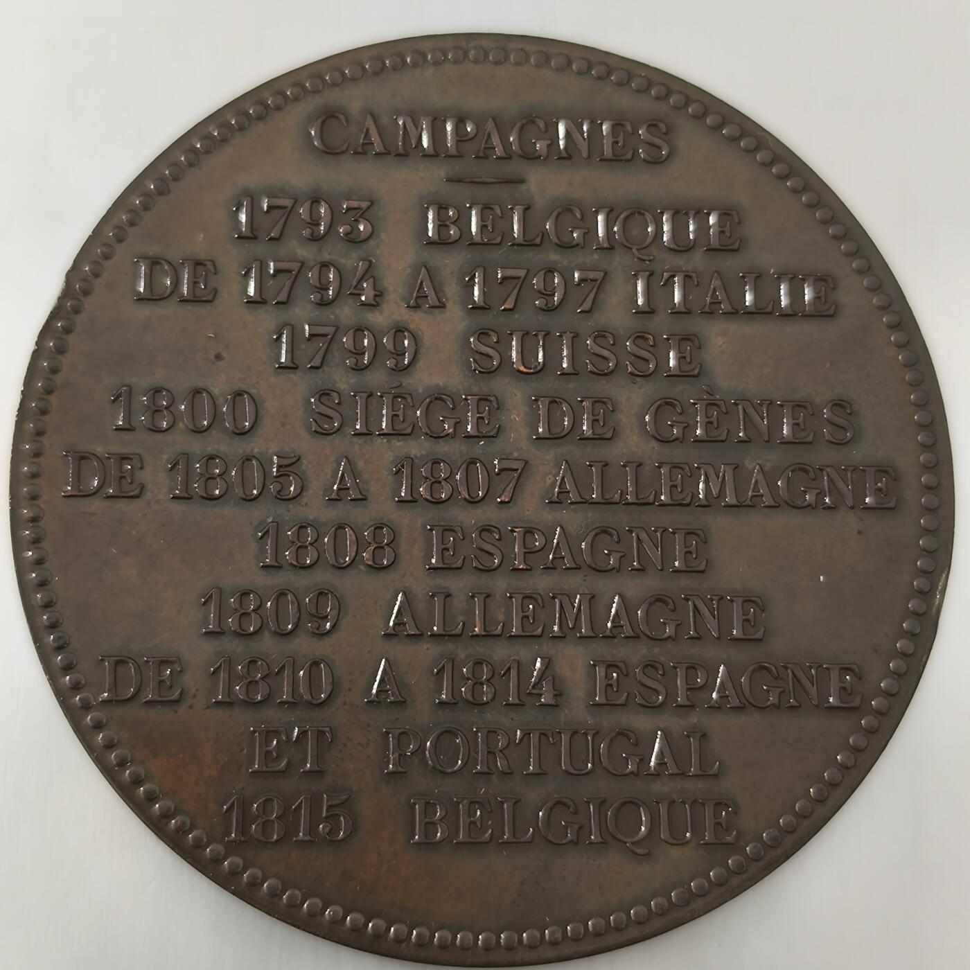 老蟹的宝藏🏴‍☠️ III 法国1860年夏尔约瑟夫将军纪念铜章-54mm