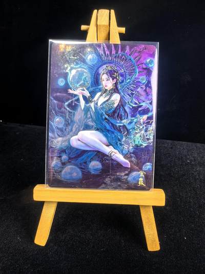 拒绝佣金 不寄存  卡牌设有底价 拒绝小号抬价 大家放心拍 所有拍品全部有卡膜 自制卡牌 不包厂瑕 放大镜 品控 勿拍 流拍商品会循环 感谢大家支持 留个关注 不定时上新 谢谢 - 奇点卡牌 宗Rich 玄灵谱 光刻常曦