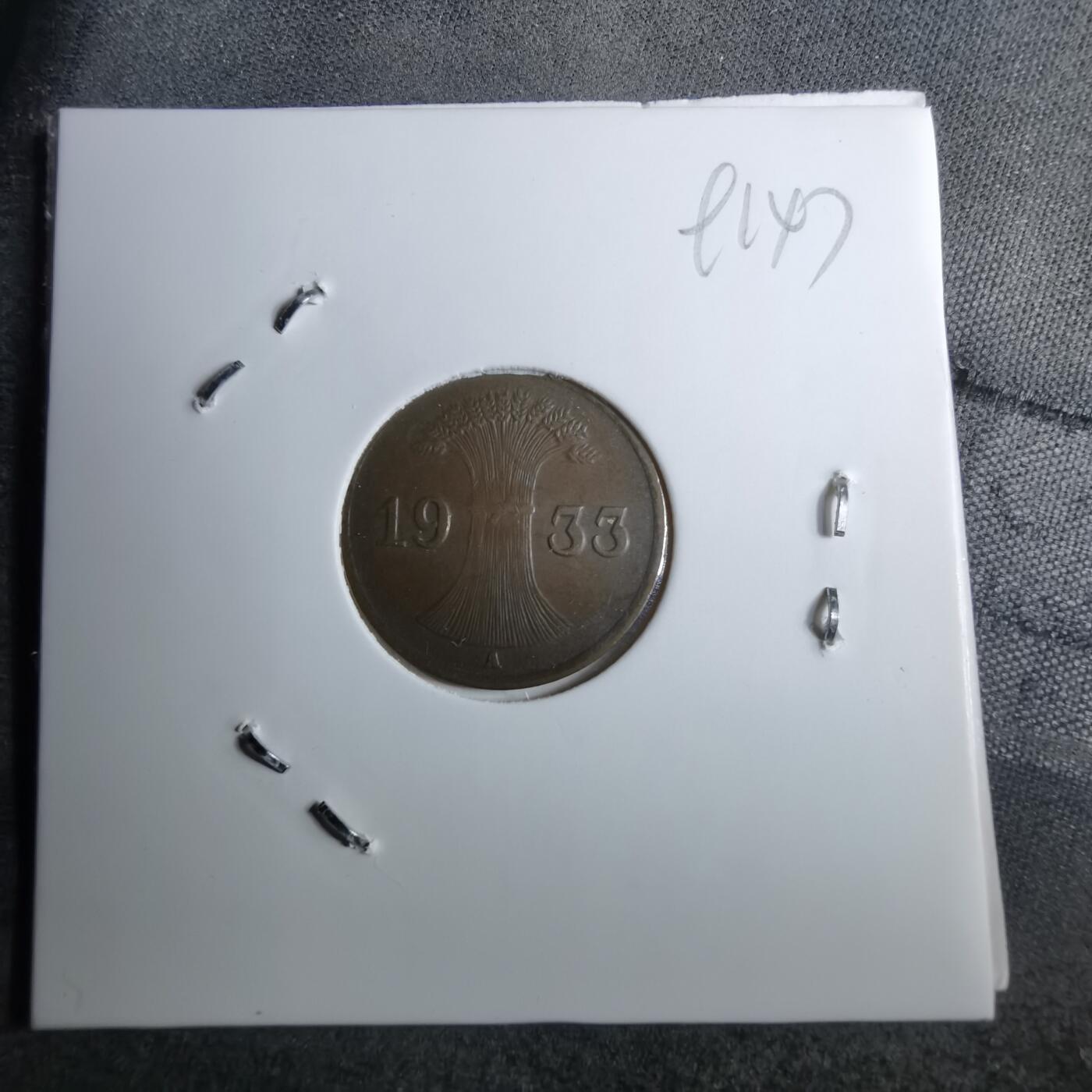 沼泽如烟--第891场 德国1933年1芬尼