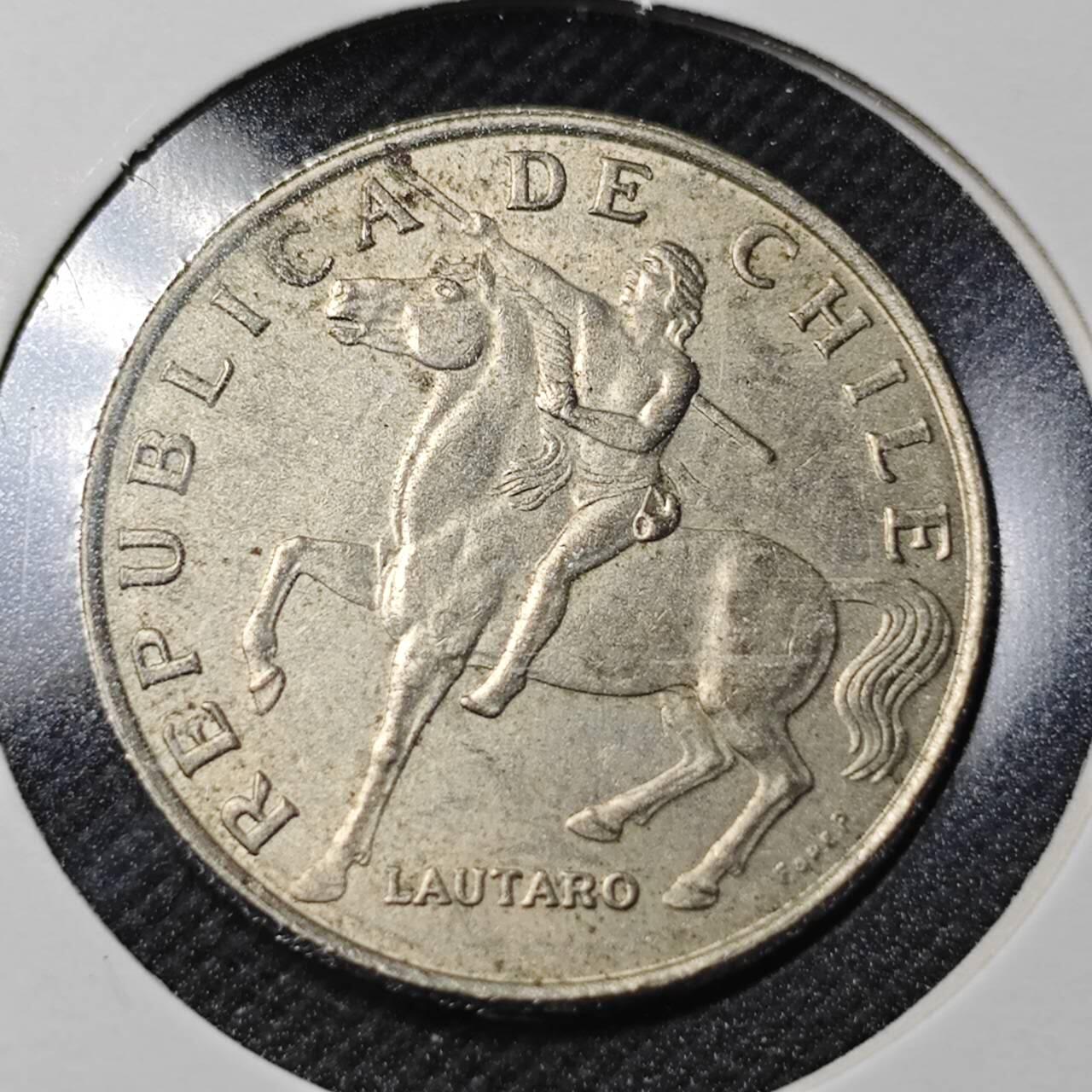 KK钱币收藏小铺  第363场  2月预留时间 周末发货  1971智利5分