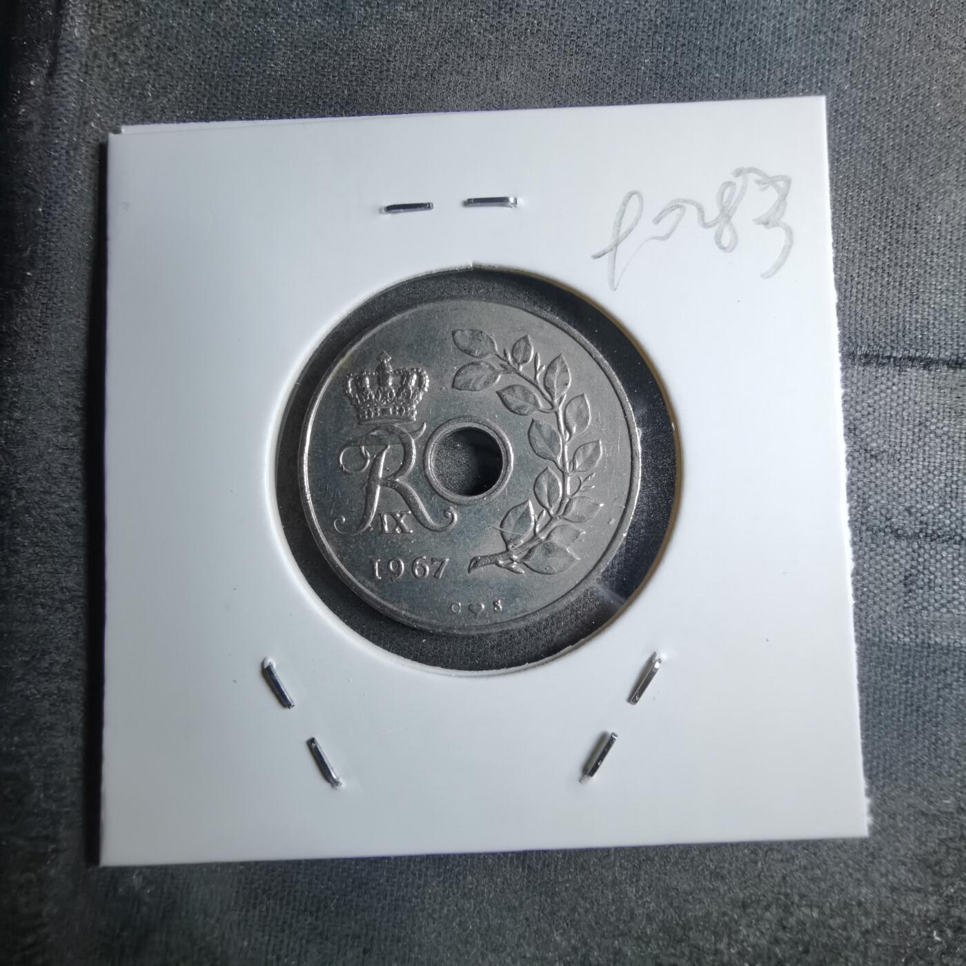 沼泽如烟--第890场 丹麦1967年25欧尔