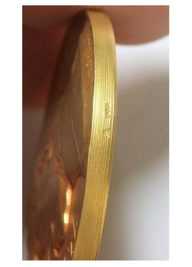 【旋风钱币】11月8日19:00准时开拍 精美欧洲币章、银币银章、第三帝国钱币等 全场包邮！ 法国1937年 名将福煦元帅高浮雕精制大镀金章 40MM