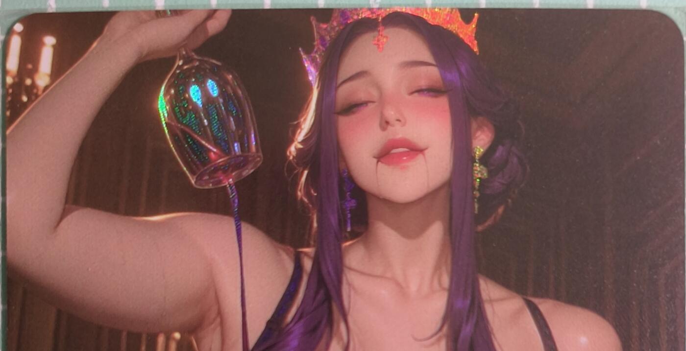 C先生卡牌 第15期 元集纪·刷子签·罐儿签·毒瘤签(持续收拍品中...) 【彩闪】墨卡文化《大雷芳华》艺术卡