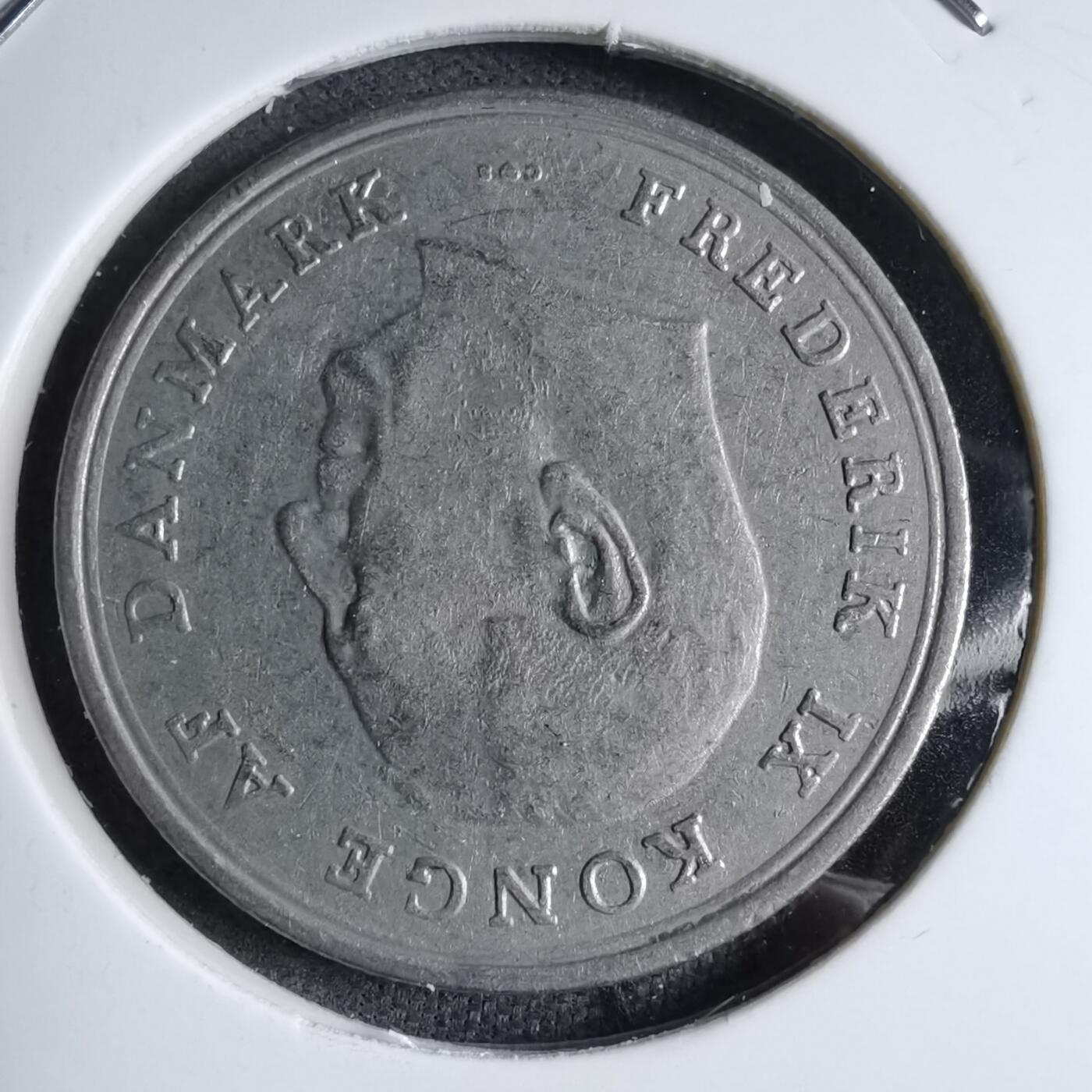 沼泽如烟--第890场 丹麦1963年1克朗