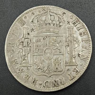 【淘币小摊】实时拍第七百八十七拍   银币套币场   满百包邮可预留二周 每周一统一发货   - 西属墨西哥1806年卡四8R银币加戳