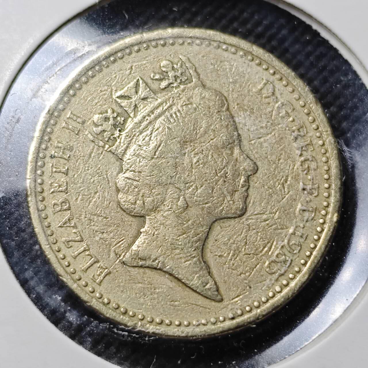 KK钱币收藏小铺  第364场  2月预留时间 周末发货  英国1镑