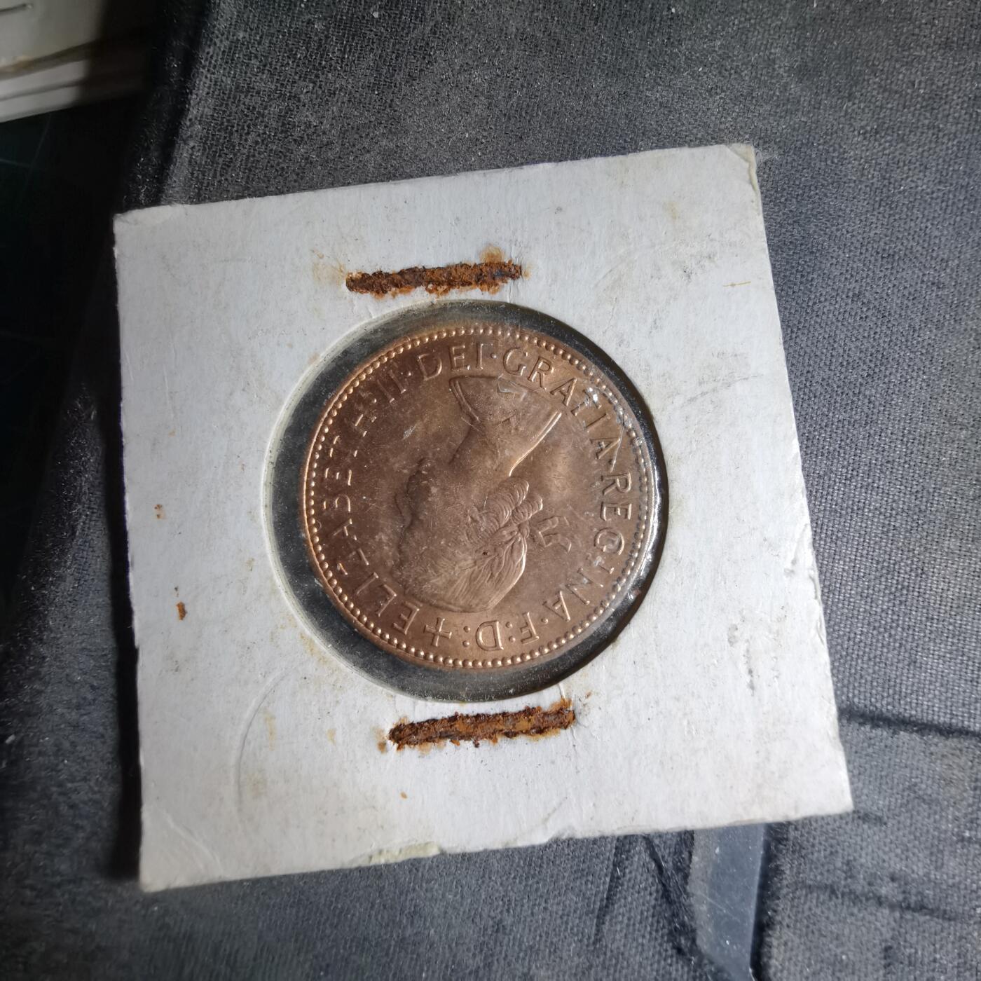 沼泽如烟--第890场 英国1967年半便士