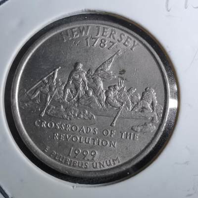 沼泽如烟--第891场 - 美国1999年25分纪念币