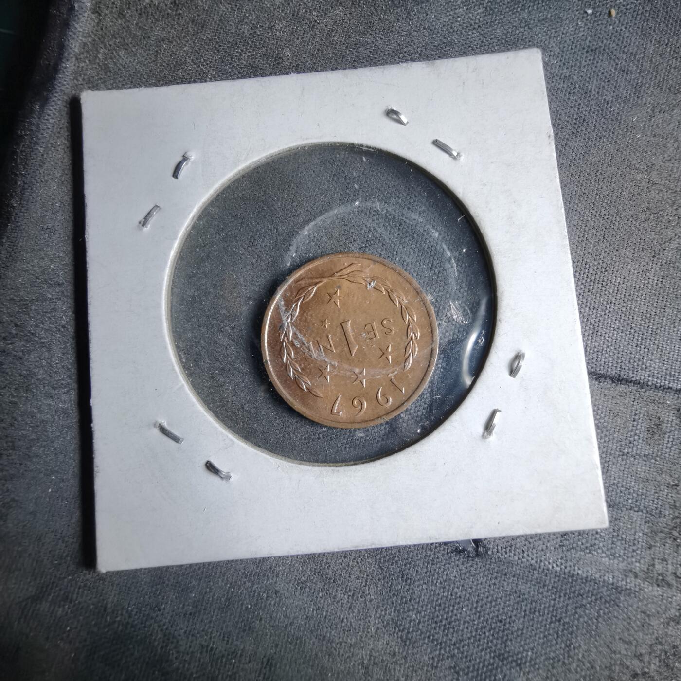 沼泽如烟--第890场 萨摩亚1967年一分