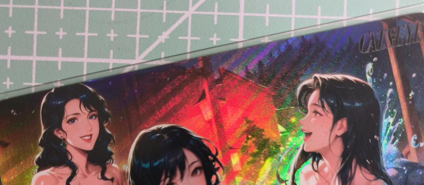 C先生卡牌 第15期 元集纪·刷子签·罐儿签·毒瘤签(持续收拍品中...) 【彩闪】动漫《猫眼三姐妹》一张 艺术卡