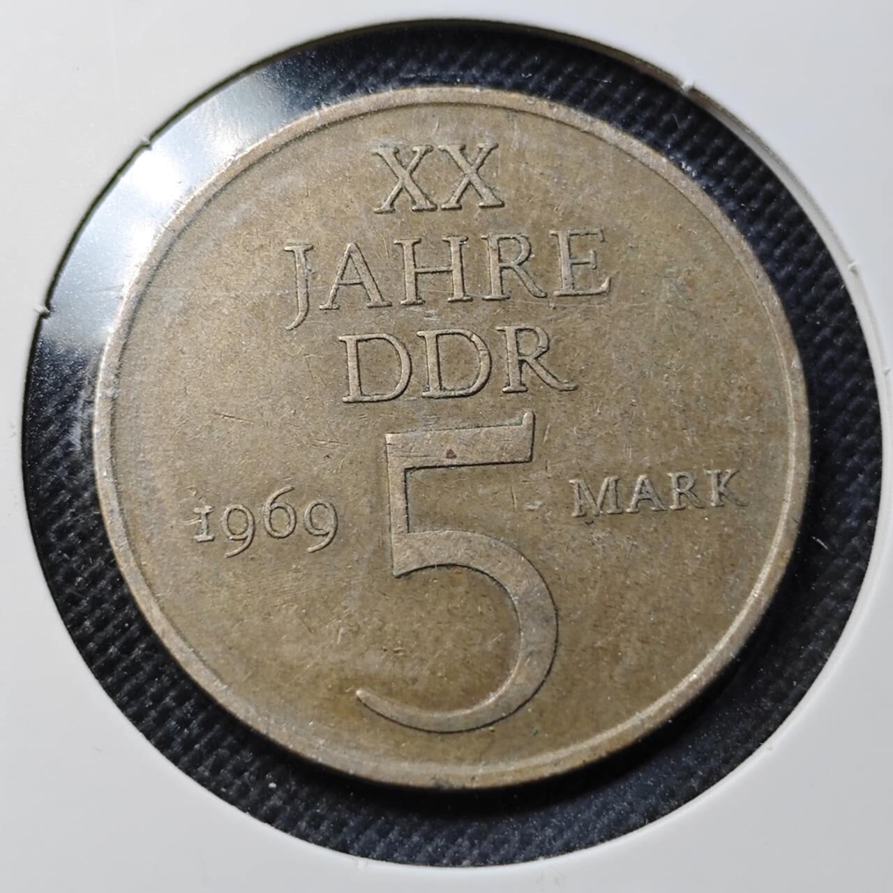 KK钱币收藏小铺  第364场  2月预留时间 周末发货  东德5马克