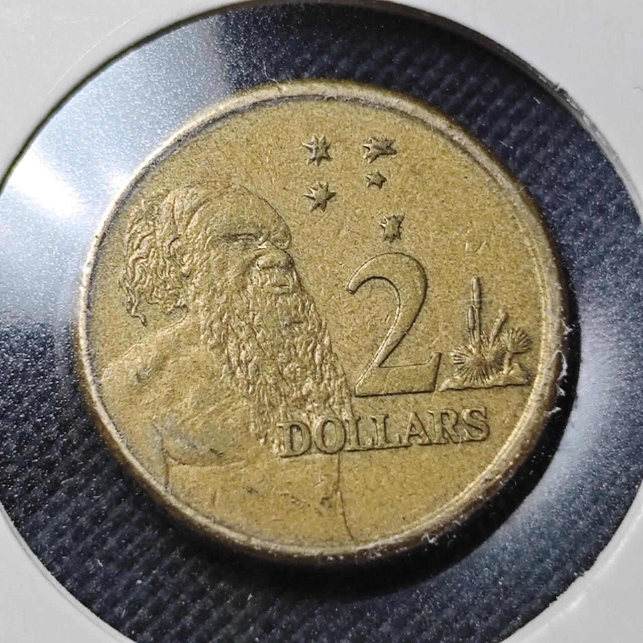 KK钱币收藏小铺  第364场  2月预留时间 周末发货  澳大利亚2元