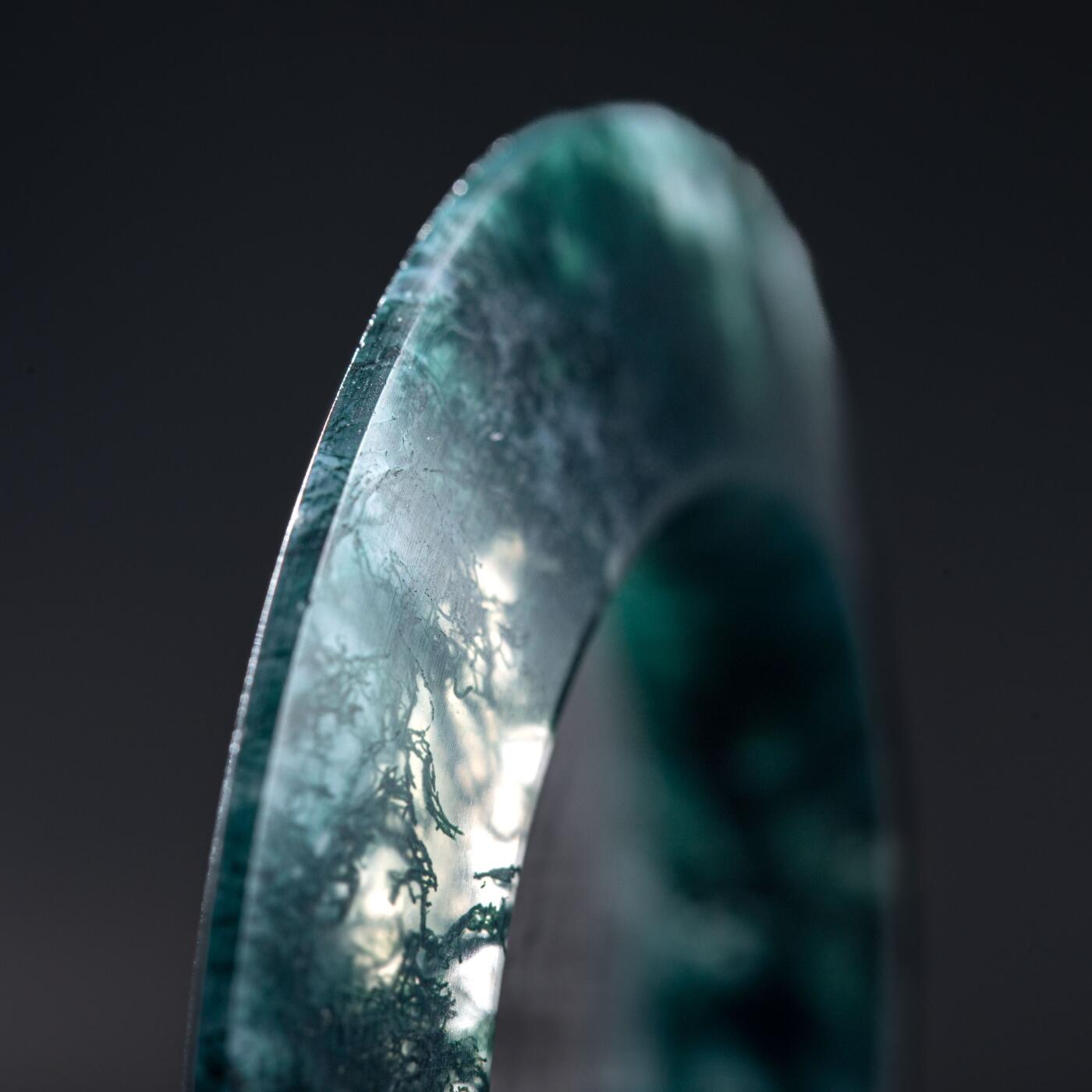 日本大阪雅和auction 2025金秋競賣會第一期 戰國 水草瑪瑙環 尺寸:D:5.5cm