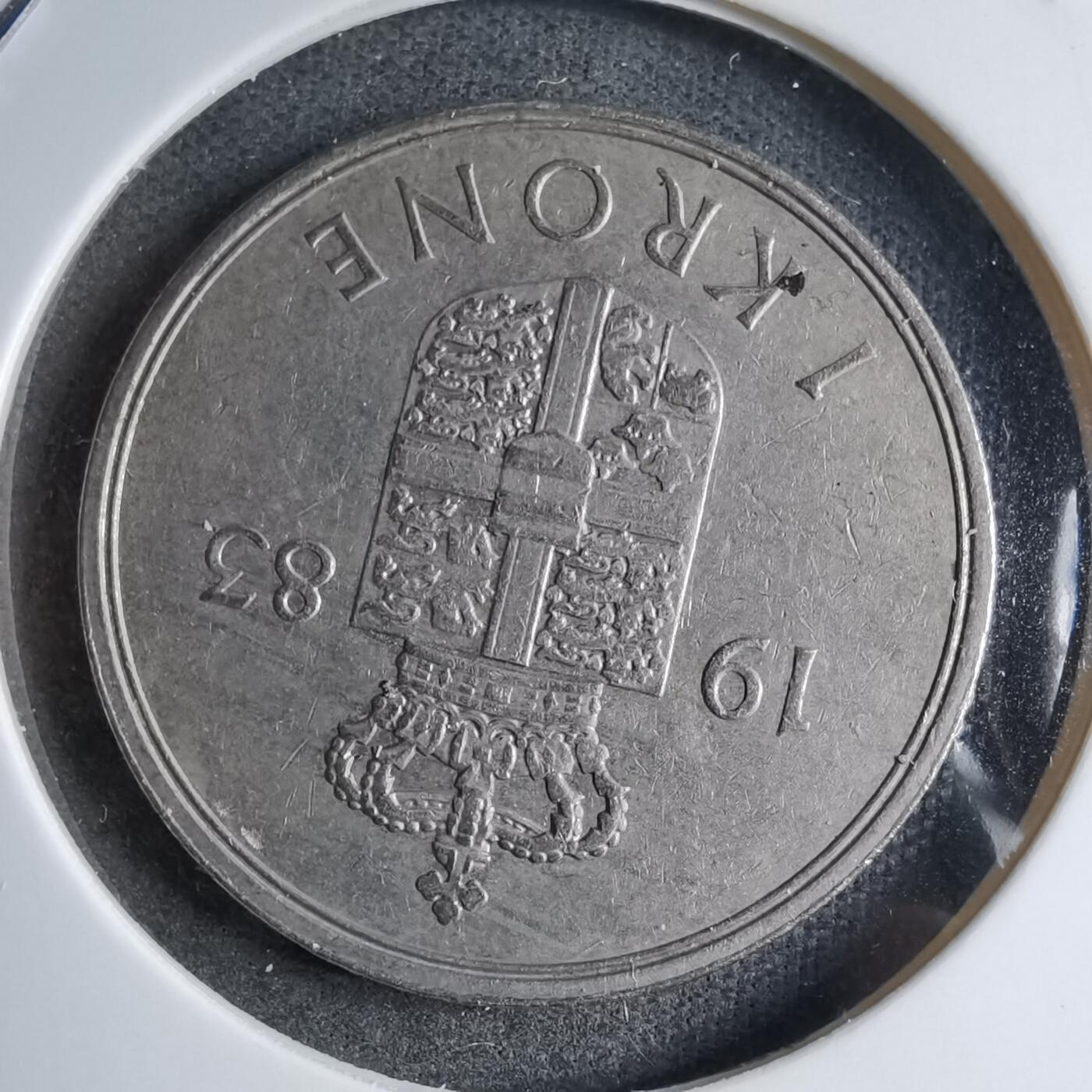 沼泽如烟--第890场 丹麦1983年1克朗