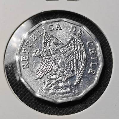 KK钱币收藏小铺  第364场  2月预留时间 周末发货 -  1979智利10分