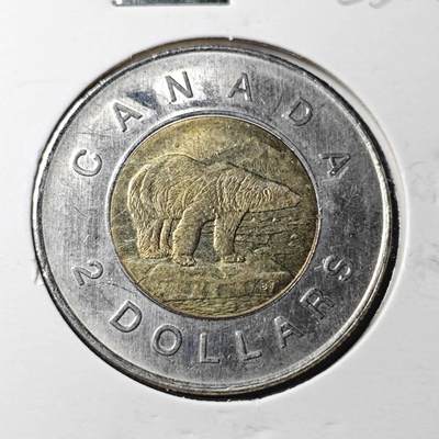 KK钱币收藏小铺  第363场  2月预留时间 周末发货 - 2003 加拿大2元