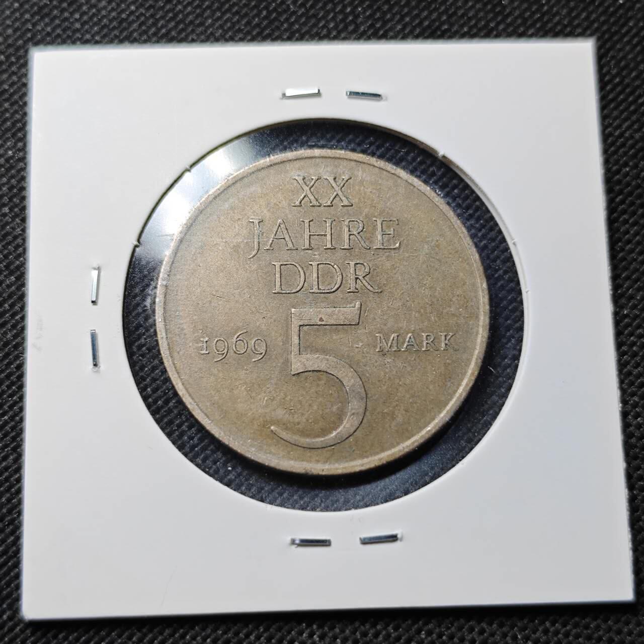 KK钱币收藏小铺  第364场  2月预留时间 周末发货  东德5马克