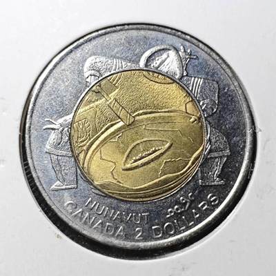 KK钱币收藏小铺  第364场  2月预留时间 周末发货 -  加拿大2元纪念币