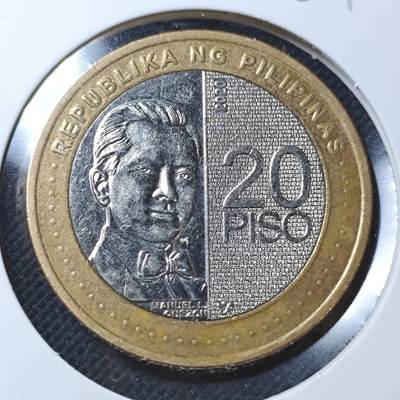 KK钱币收藏小铺  第364场  2月预留时间 周末发货 -  菲律宾20比索