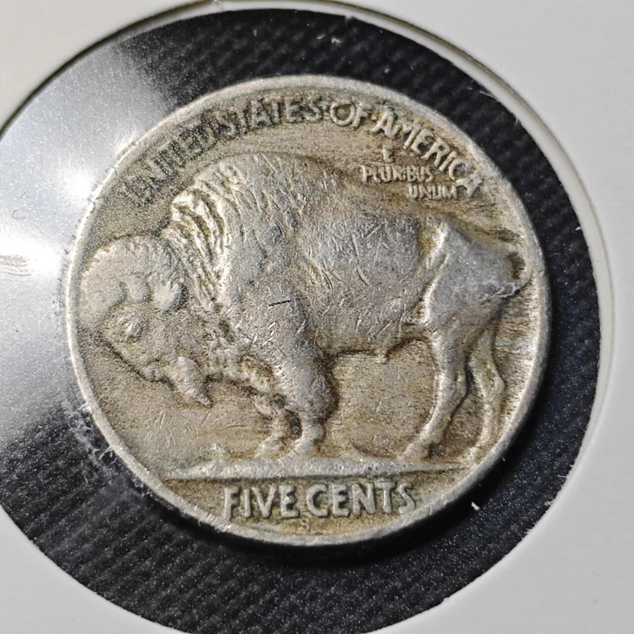 KK钱币收藏小铺  第363场  2月预留时间 周末发货  1937美国5分镍币