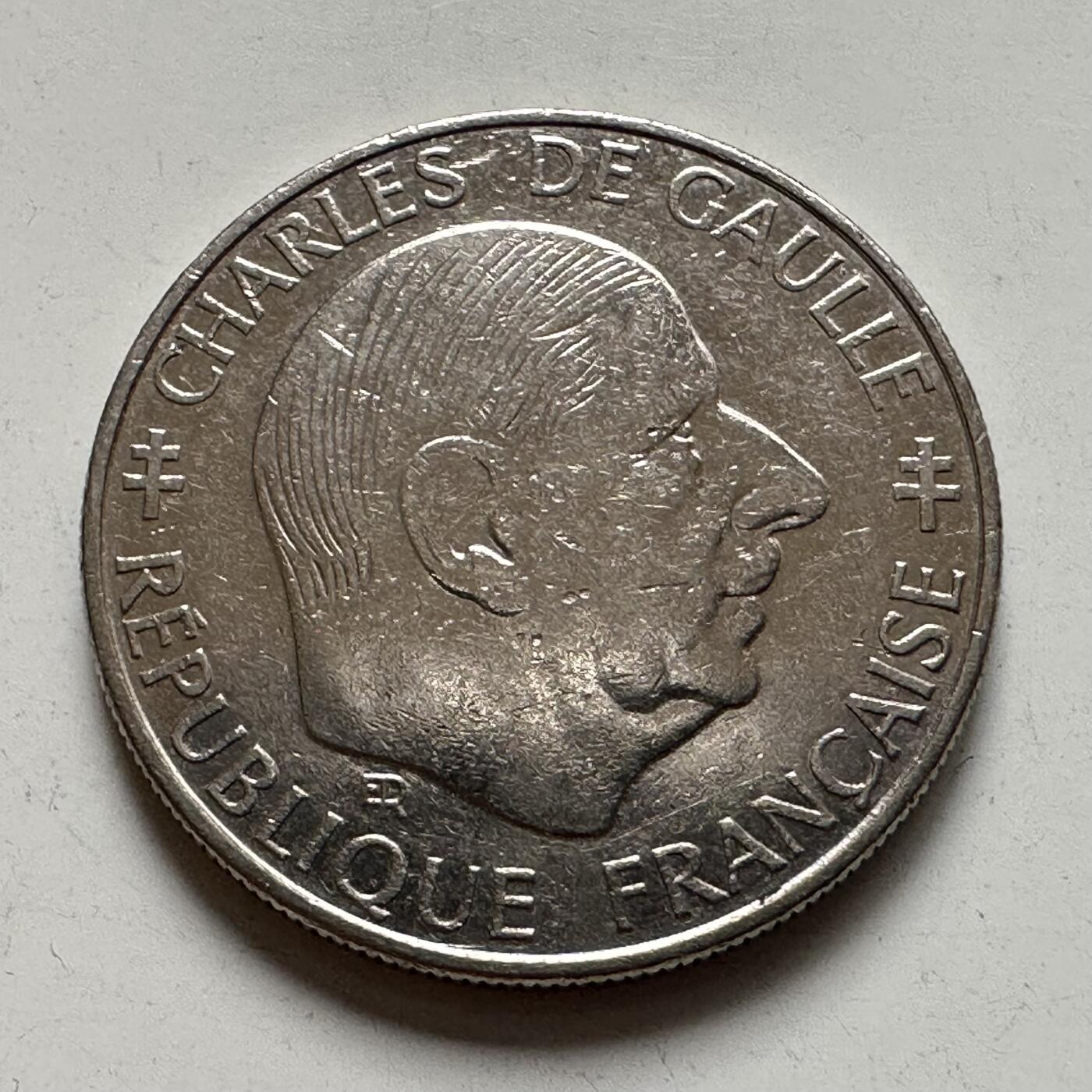 🌹外币初藏🌹🐯2025年第123场  每周二四六晚8️⃣点 接代拍 法国1988年戴高乐一法郎