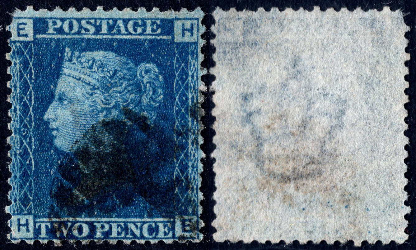 洪涛臻品批发群 精选邮票限时拍卖第1156期  蓝便士 近两世纪的古票终身保真！世界第1套邮票里的2便士高值票