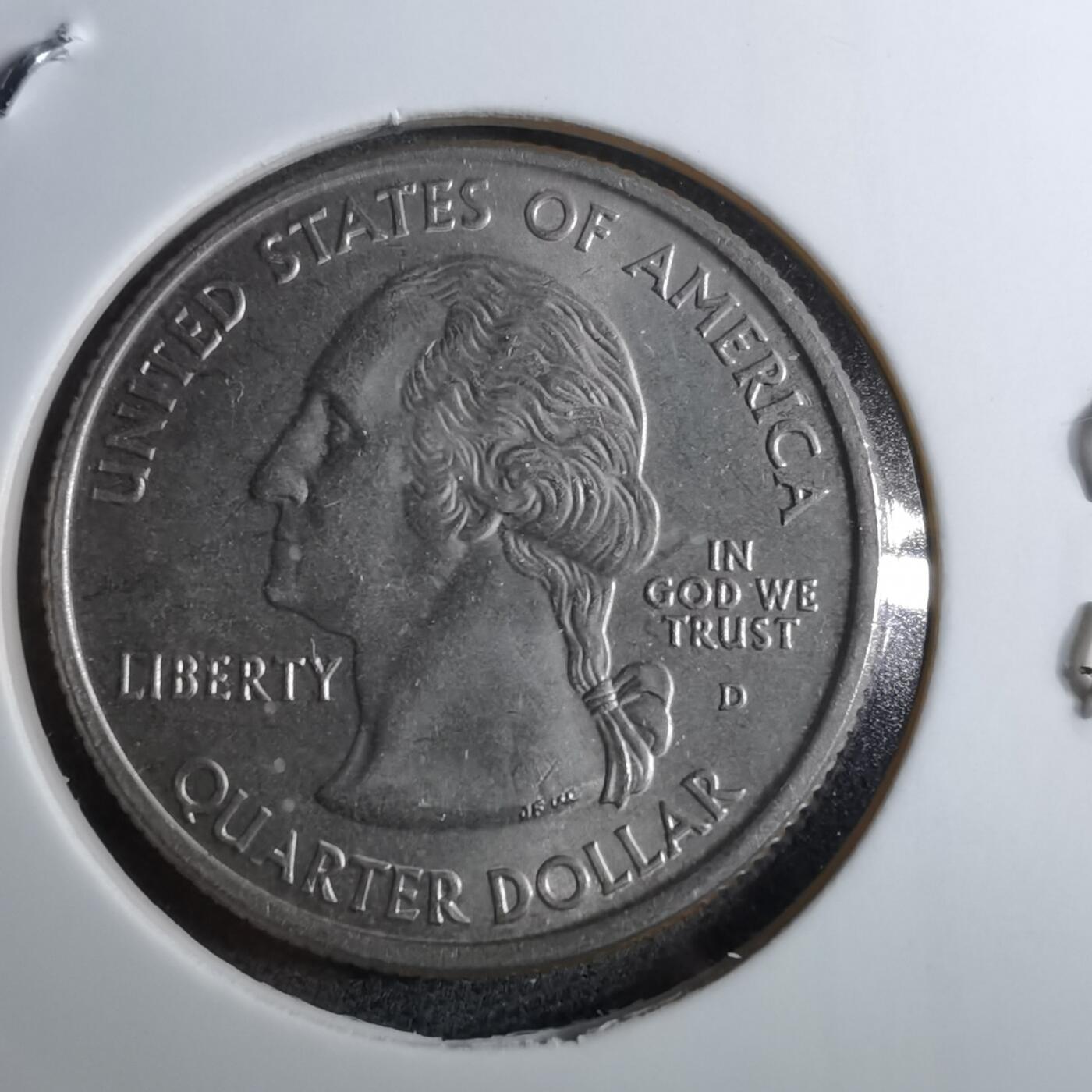 沼泽如烟--第891场 美国2005年25分纪念币