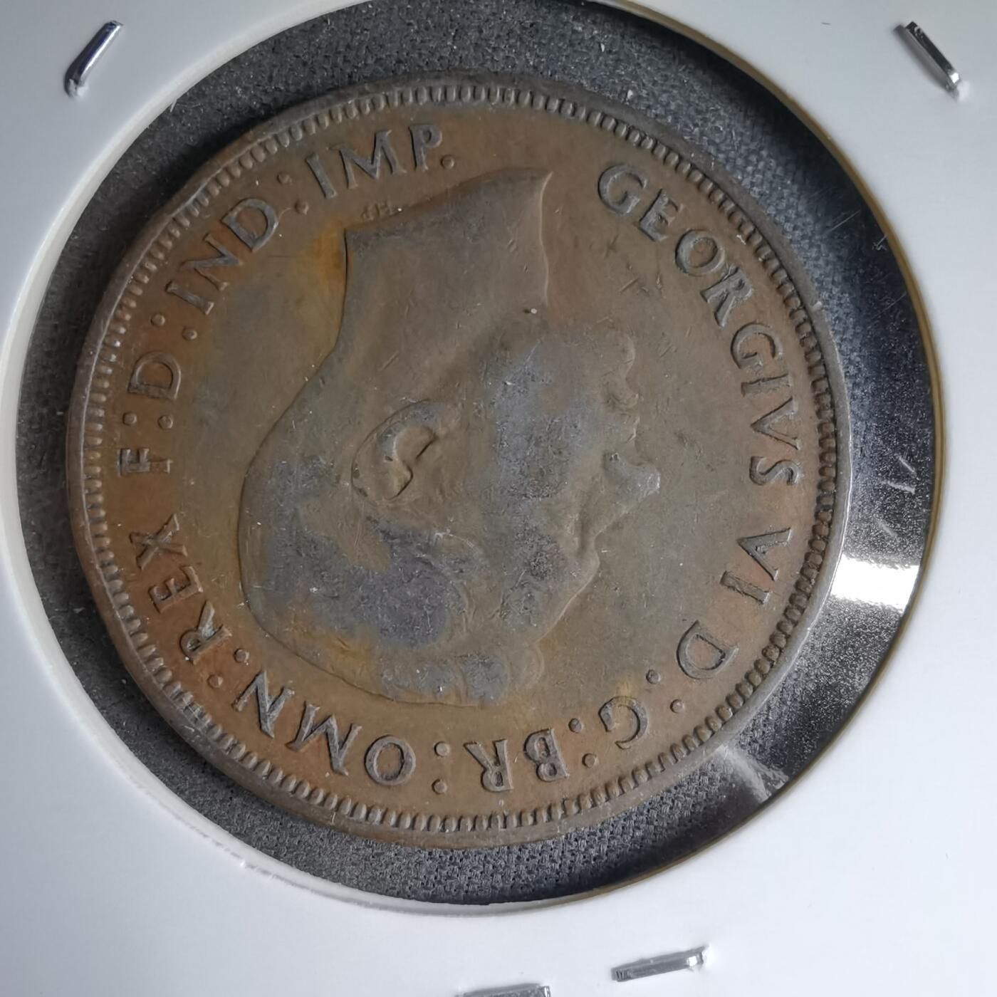 沼泽如烟--第890场 英国1937年1便士