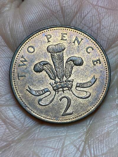 2025年第一百二十二场(总第一百四十八场）外国好品散币(免佣金) - 英国🇬🇧2006年2便士(伊丽莎白二世老年版)