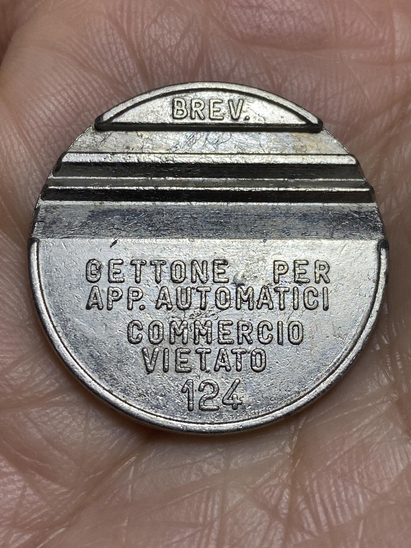 2025年第一百二十二场(总第一百四十八场）外国好品散币(免佣金) 意大利🇮🇹自动售货机代币