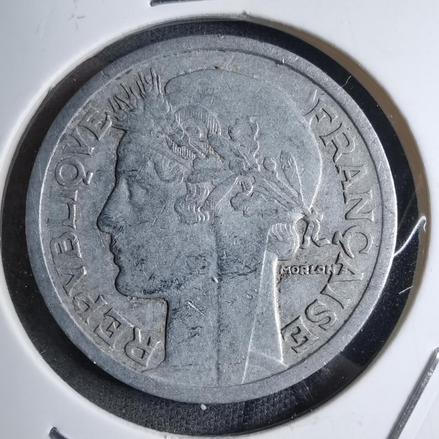 沼泽如烟--第890场 法国1945年2法郎