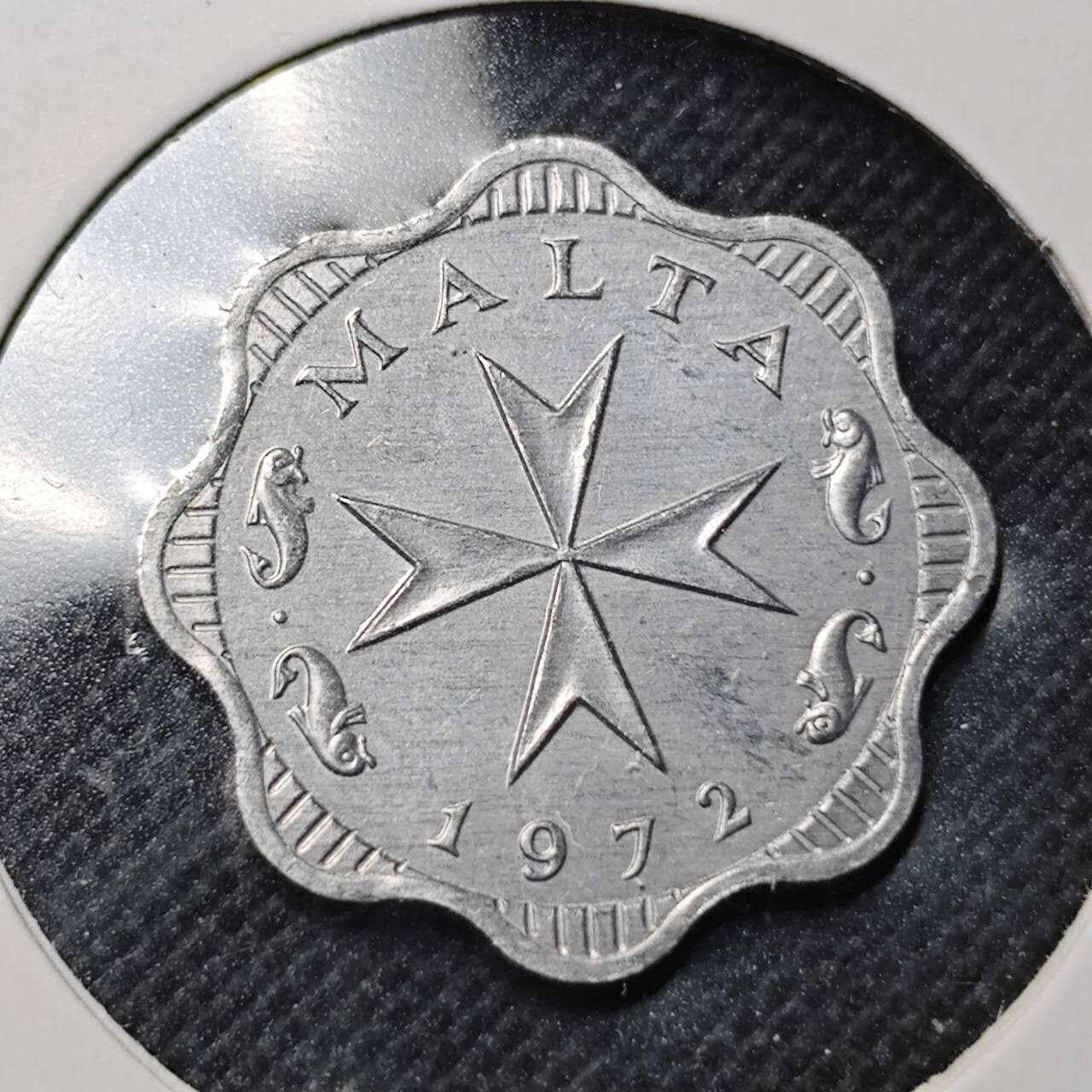 KK钱币收藏小铺  第364场  2月预留时间 周末发货  马耳他2米尔