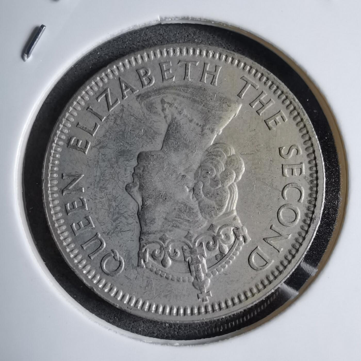 沼泽如烟--第890场 毛里求斯1978年半卢比