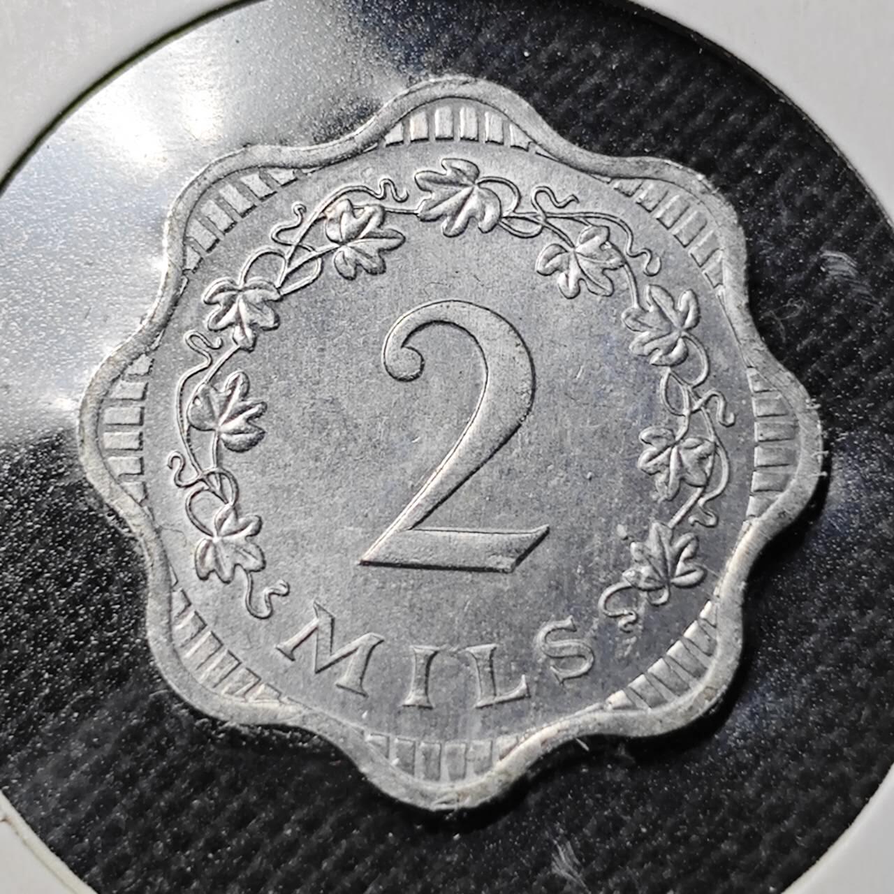 KK钱币收藏小铺  第364场  2月预留时间 周末发货  马耳他2米尔