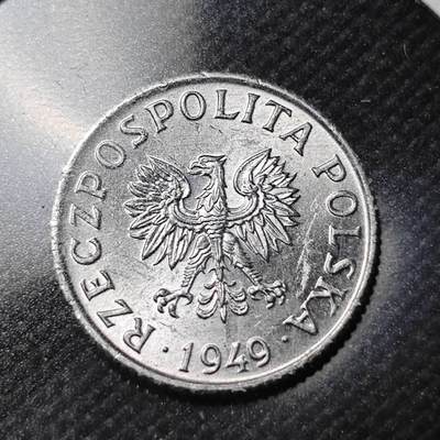 KK钱币收藏小铺  第363场  2月预留时间 周末发货 -  1949波兰1格罗申