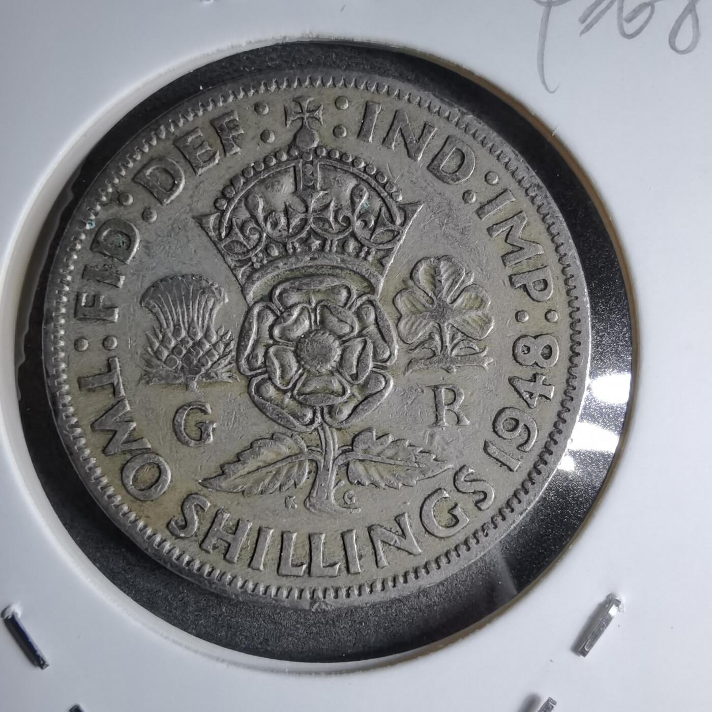 沼泽如烟--第890场 英国1948年2先令